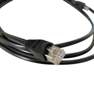 中国 24AWG PVC Ethernet Cable Assembly / Ethernet Cable Connector 10Gbps Data Rate For RJ45 Connectors 販売のため