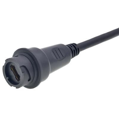 中国 8-Pin Surface Mount Plastic Communication Cable Connectors Vga male To Female Cable 販売のため