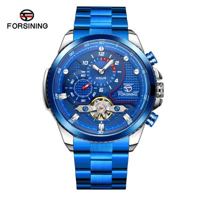 China New FORSINING Luxury Analog Leather Automatic Watch Mechanical Watch Men Water Resistant for sale