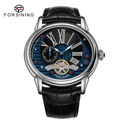 China New FORSINING Luxury Analog Leather Automatic Watch Mechanical Watch Men Water Resistant for sale