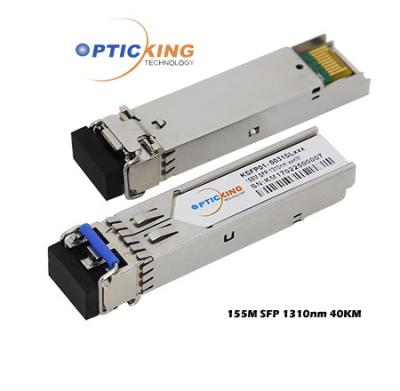 Китай Модуль приемопередатчика Opticking 1310nm 40km 155Mbps SFP оптически продается