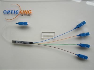 Cina FCC ROHS del CE del separatore dello SpA dello Sc del separatore a fibra ottica dello SpA di 1xN 2xN mini in vendita