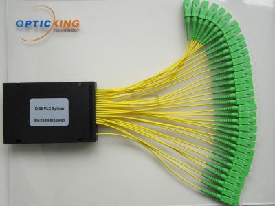 China 1260nm Faser 1650nm zur Optik-niedrigen Einfügungsdämpfung PLC-Teiler-1x32 zu verkaufen