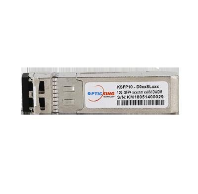 China SM 10G DWDM SFP+ 80km Optical Transceiver Module For Ethernet Network for sale