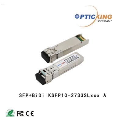 China Transceiver-Modul Bidi 40km 10 Gigabit Ethernet 1330nm 1270nm LC SFP+ Modul zu verkaufen