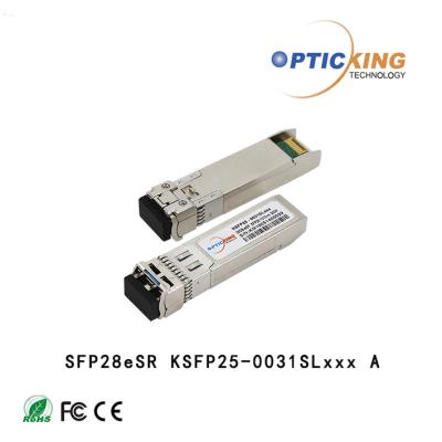 China SR 100m 850nm 25G SFP28 optisches Modul Transceiver-5G zu verkaufen