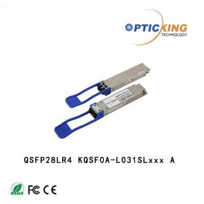 China 100g de Zender van basislr4 1310nm 100G QSFP28 LR4 4 Kanalen Te koop