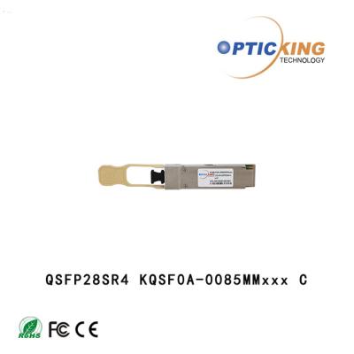 China 850nm 100M 100G QSFP28 SR4 QSFP28 MPO Transceiver for sale