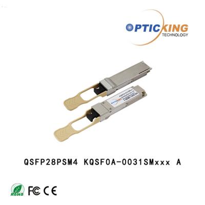 China OEM ODM 100G QSFP28 PSM4 1310nm 2km Qsfp Zendontvangermodule Te koop