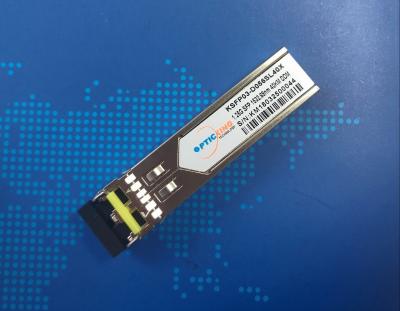 China DWDM 1532.68nm 1.25G SFP Module LC Connector 40km 80km 120km for sale