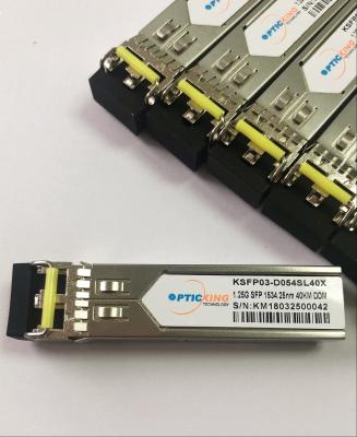 China DWDM 1534.25nm SFP Optical Transceiver Module 40km 80km 120km for sale