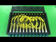 MPO/MTP LC Fiber Patch Panel 1U 96C Singlemode High Precision