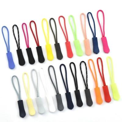 China BAGS Color Slider Zipper Tail Rope Clothes Backpack Main Pull Tab Pendant Decoration Zipper Accessories Zipper for sale