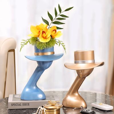 China Nordic Luxury European Home Decoration Accessories Decoration Vases For Home Decor for sale