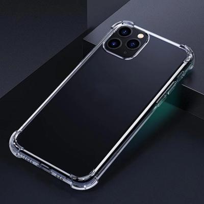 China Shockproof Anti-Knock TPU Transparent Clear Phone Case For iPhone 11 Protect Cover Shockproof Soft Cases For iPhone 11 Pro Max for sale