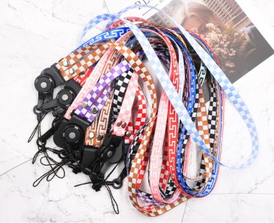 China 2021 Anti-fall nylon sublimation Lanyard Economic Custom Lanyards Printed logo hot sale for sale