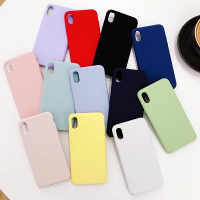 China Slim for apple silicone case for iphone xs max silky feel, for iphone xs max silicone case for sale