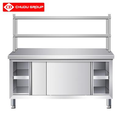 China 2023 Kitchen Stainless Steel Work Table Kitchen Table High Quality Stainless Steel for sale