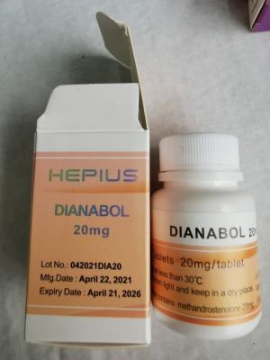 China Muscle Cutting Powder Prefinished Metandienone Dianabol In Pills 10mg/tab and 20mg/tab 100tabs/ Bottle for sale