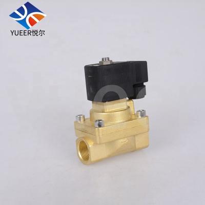 China General normally closed high temperature and brass solenoid valve 5.0mpa high pressure steam valve for sale