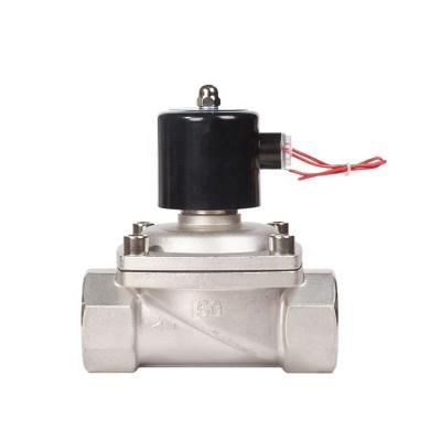 China General 1.5 Inch Stainless Steel Solenoid Valve Air Water Gas Diesel for sale