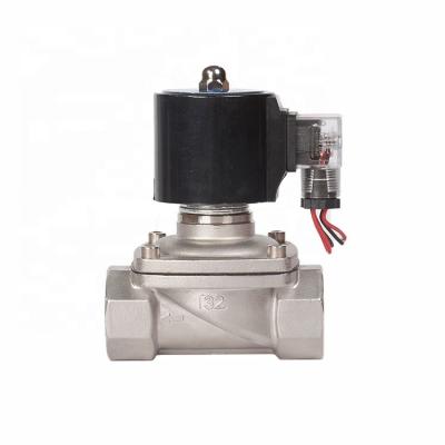 China General 2W15 1/2IN 304 Water Oil Gas Stainless Steel Outdoor Use Waterproof Solenoid Valve IP65 for sale