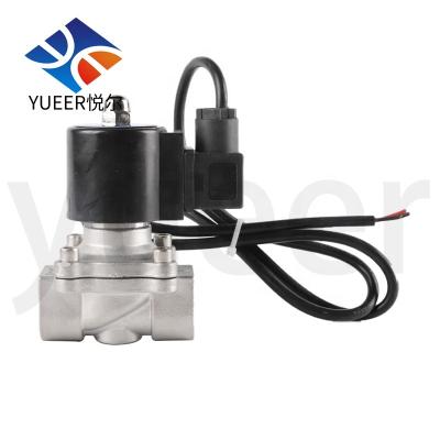 China General 3/8in IP68 Stainless Steel 304 Undenwrater Normally Closed Use Water Solenoid Valve for sale