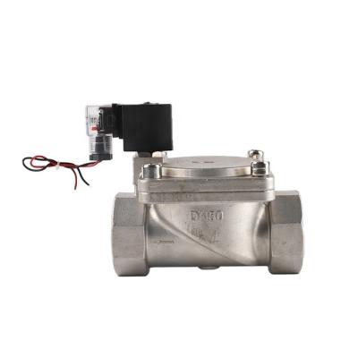 China 24v 12v 200 bar 100bar High Pressure 304 Stainless Steel General Custom Pilot Solenoid Valves for sale