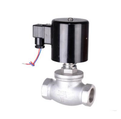 China General normally closed high temperature and high pressure steam solenoid valve ZQDF15-50 220v 24v stainless steel valve for sale