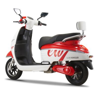 China High Speed ​​60km/hour 72V 40AH 2000W Lithium Battery Electric Ride Out Scooter Motorcycle 120/70-12inch for sale