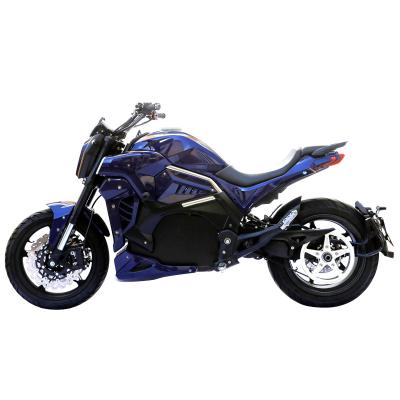 China 2022 Long Range 6000W 72V High Speed ​​Lithium 100Km Electric Touring Sport Racing Motorcycles 17inch for sale