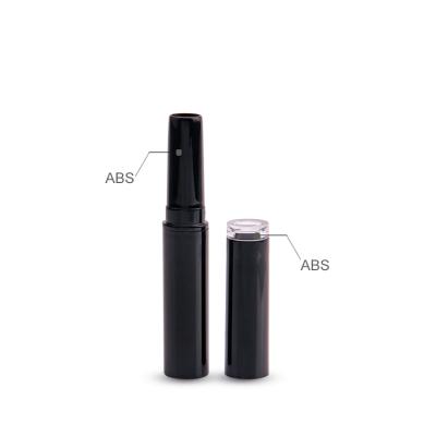 China Cosmetics Long And Slim Lipstick Container Accept Custom Plastic Smooth Matte Lipstick Container for sale