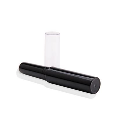 China Custom cosmetics lipstick tube slim packaging design, lip black lipstick makeup containers for sale