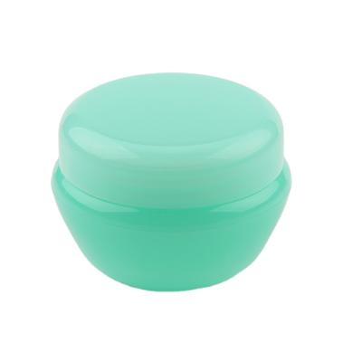 China Non Spill Wholesale Cheap Plastic Skin Care Cosmetic Cream Jars Container Packaging Jars for sale