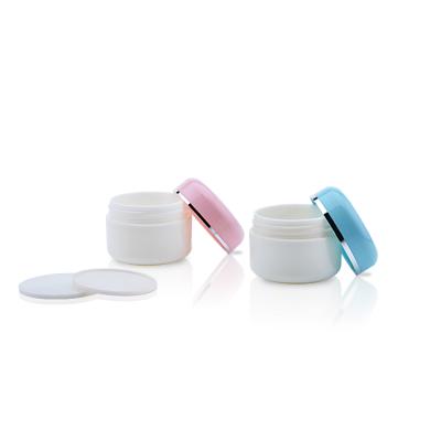 China Wholesale Custom Packaging 30g 50g Skin Care Cream Jars Empty Plastic Cosmetic Cream Jar for sale