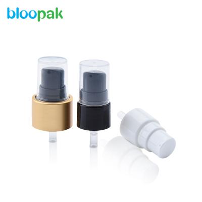 China Non Spill UV Treatment Pump 20/410 With Plastic Cap Lotion Pump Cream Dispenser Pump for sale