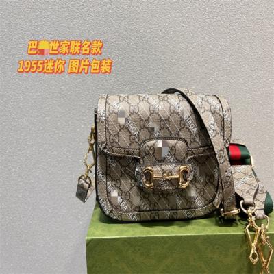 China Other B brand PU color leather cross-body bag cross handle cross - body shoulder bag for balenciaglly for sale