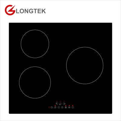 China Built-in Household 3 Burners Cooktop Induction Hob Cooker With Plastic Housing for sale