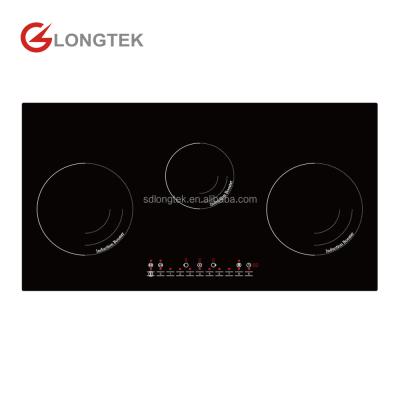 China Child Lock Safety 78cm Induction Hob 3 Burner Electric Induction Cooktop for sale