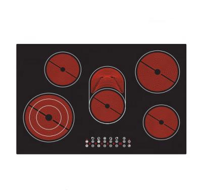 China Infrared Integrated Ceramic Cooker 5 Burners Hob for sale