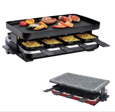 China Easy Cleaning Electric BBQ 1500W Grill With Aluminum Die Cast And Marble Plate for sale