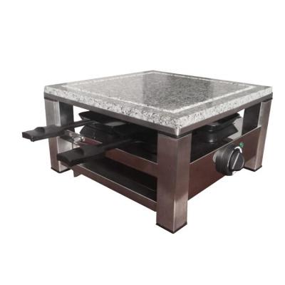 China Adjustable height electric BBQ and raclette grill for sale