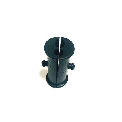 China EPDM Epdm Rubber Collar Grommet Coaxial Blocks Rubber Inserts Conductor Clamp Inner Plastic Rubber for sale