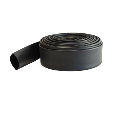 China Custom Black or Clear Adhesive Heavy Wall Heat Shrink Rolls Heat-Shrink Tubing for sale