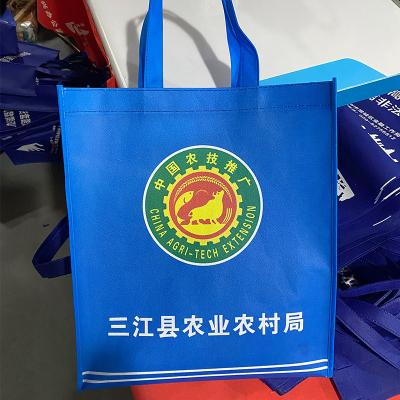 China Wholesale Eco-friendly Cheap Recyclable Gift Reusable Grocery Heat Sealed Non Woven Bag For Shopping for sale