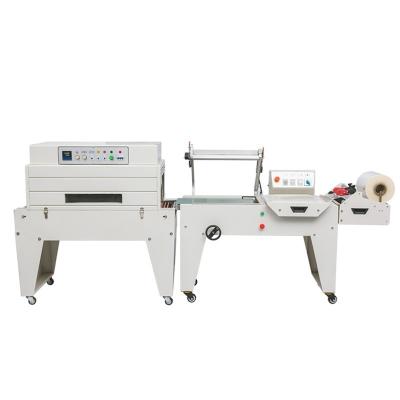 China Food Automatic L Bar Sealing And Shrink Wrapping Machine Shrink Tunnel With L Sealer for sale