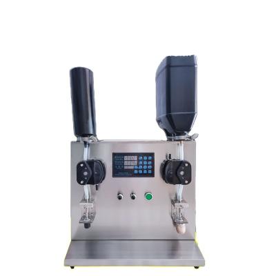 China Beverage Double Nozzle Nail Polish Mascara 502 Small Stick Automatic Quantitative Liquid Peristaltic Pump Filling Machine for sale