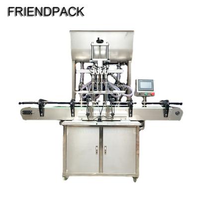 China High Speed ​​Automatic Inline Beverage Paste 4/6/8 Nozzles Liquid Filling Machine For High Viscous Products for sale