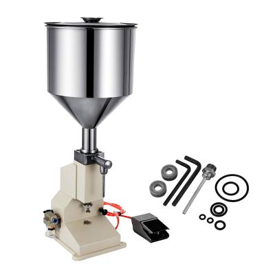 China FRIENDPACK A02 Automatic Pneumatic Small Beverage Bottle Paste Liquid Filling Machine For Home And Small Business for sale