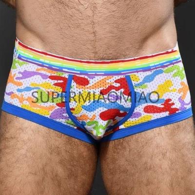 China Antibacterial Camouflage Print Men's Bikini Underwear For Men's Sexy Underwear Boxer Briefs Men's Sexy Underwear Prints for sale